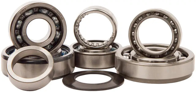 Metal ball bearings and rings from TBK0088 Transmission Bearing Kit, perfect for your bearing kit needs
