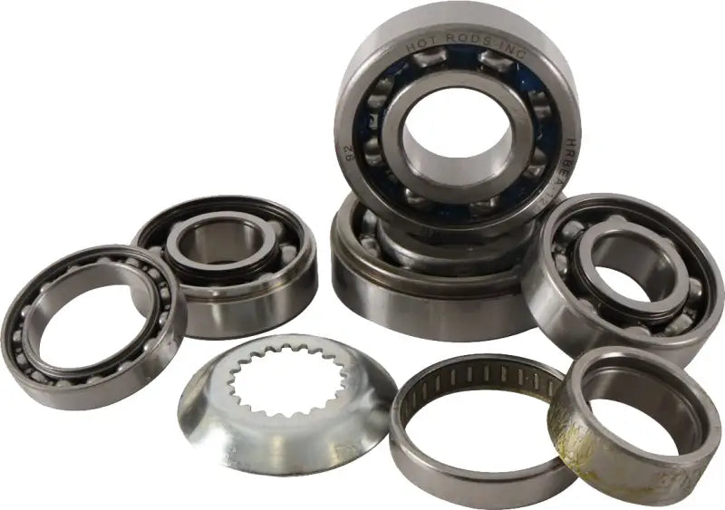 Transmission bearing kit with ball and roller bearings for hot rods and mechanical use