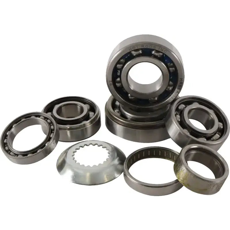 Transmission bearing kit with ball and roller bearings for hot rods and mechanical use