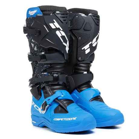 TCX Comp Evo 2 Michelin Boot Black/Blue Size - 48 - RV and Auto Parts
