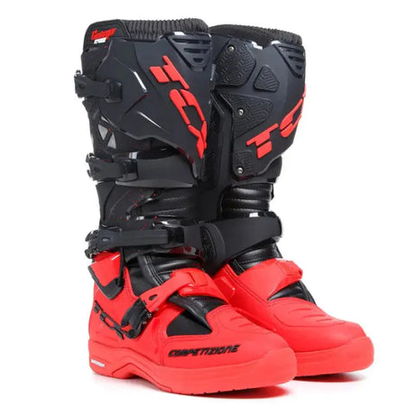 TCX Comp Evo 2 Michelin Boot Black/Red Size - 45 - RV and Auto Parts
