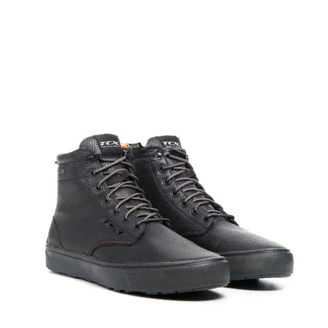 Black leather high-top sneakers from TCX Dartwood GTX Shoe Black Size 40