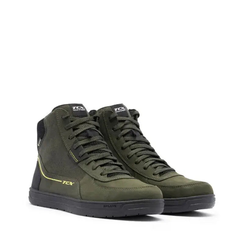 TCX Mood 2 Gore-Tex Shoe Green/Black/Yellow Size - 39 - RV and Auto Parts