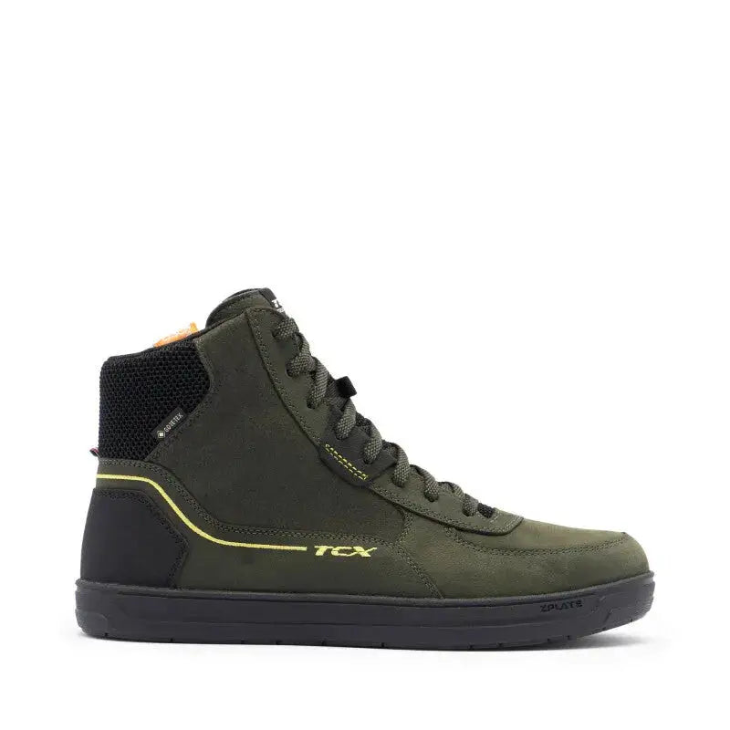 TCX Mood 2 Gore-Tex Shoe Green/Black/Yellow Size - 41 - RV and Auto Parts