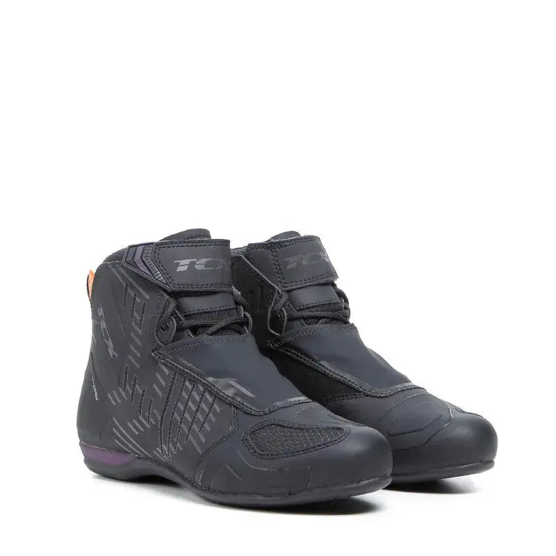 Black motorcycle riding boots from TCX R04D Lady Waterproof Shoe size 37