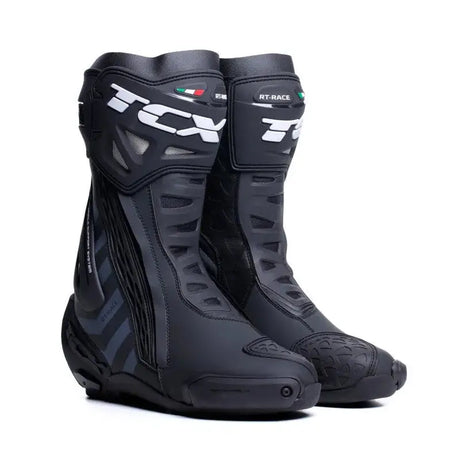 TCX RT-Race Boot Black/Dark-Grey Size - 39 - RV and Auto Parts