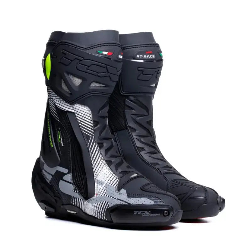 TCX RT-Race Pro Air Boot Black/White/Grey Size - 44 - RV and Auto Parts