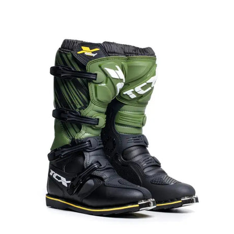TCX X-Blast Boot Black/Green/Yellow Size - 41 - RV and Auto Parts