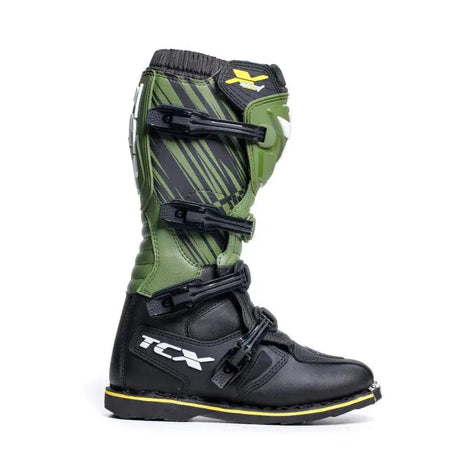 TCX X-Blast Boot Black/Green/Yellow Size - 41 - RV and Auto Parts