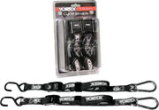 TD111 Vortex Tie Downs 1" 2/Pk Blk 