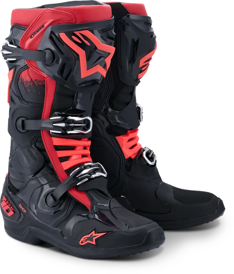 Tech 10 Black/Red 9 - ALPINESTARS