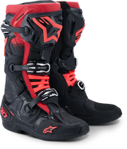 Tech 10 Black/Red 12 - ALPINESTARS