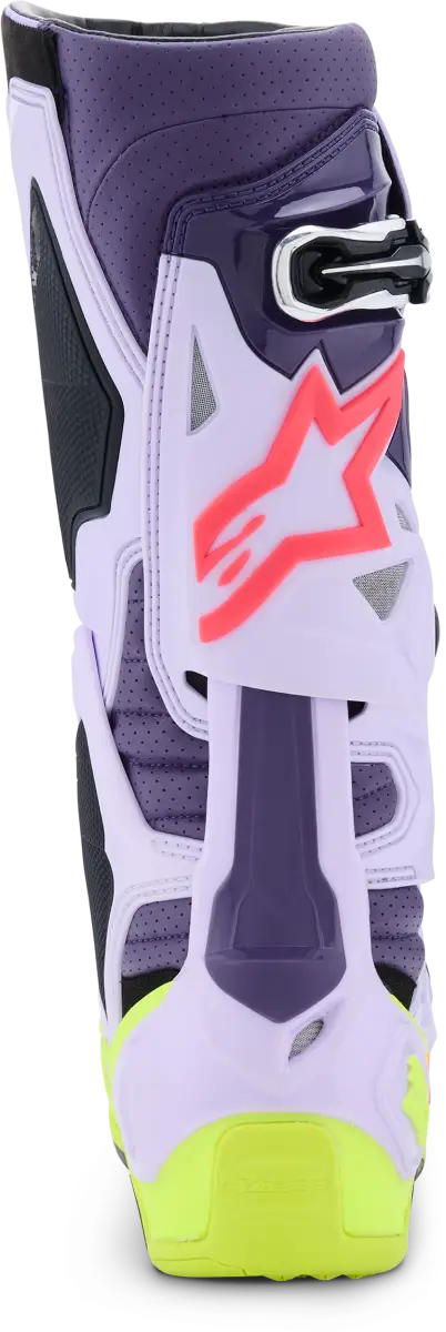Tech 10 Supervented Purp/Ylw Fluo/Diva Pink 9 - ALPINESTARS