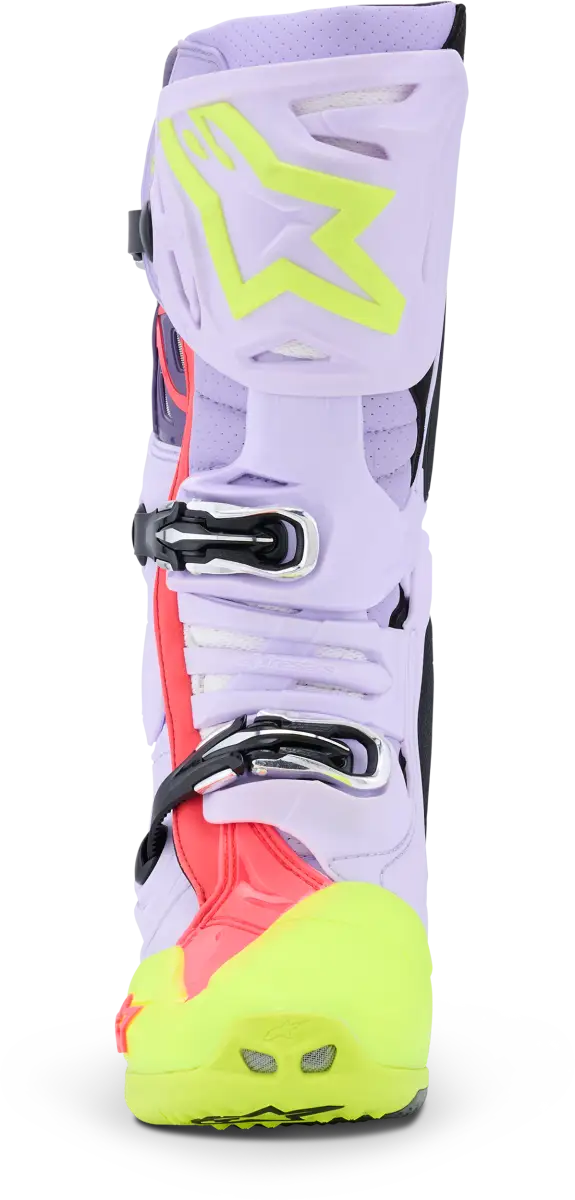 Tech 10 Supervented Purp/Ylw Fluo/Diva Pink 9 - ALPINESTARS