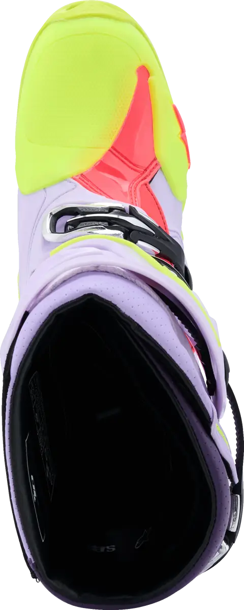 Tech 10 Supervented Purp/Ylw Fluo/Diva Pink 8