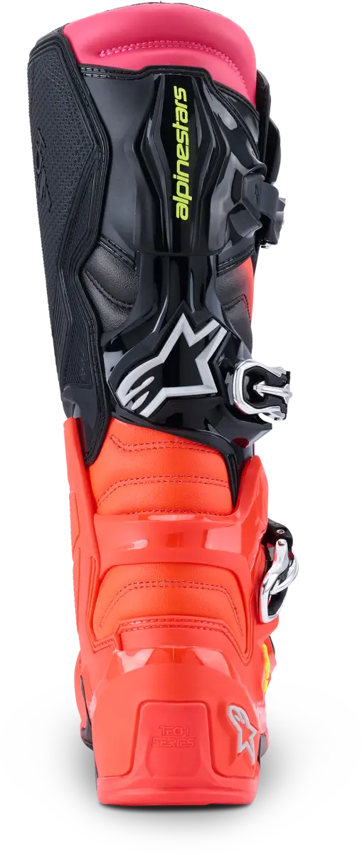 Tech 7 Black/Red Fluo/Pink Fluo 10 - ALPINESTARS