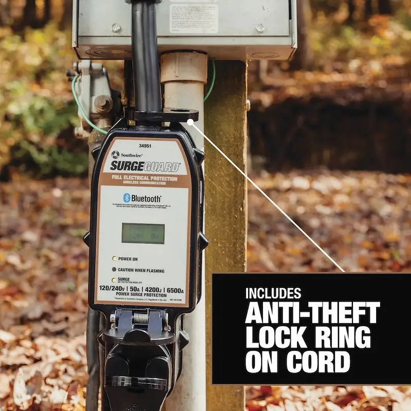 Technology Research Corp 34951 50A Portable Wireless Surge Guad - Protector