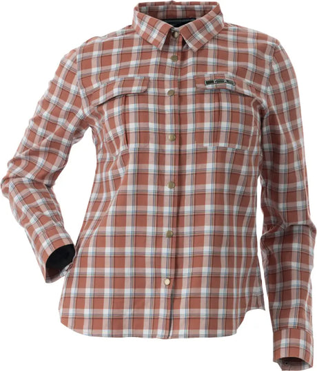 Plaid Button Down Terracotta Plaid Xs - DSG