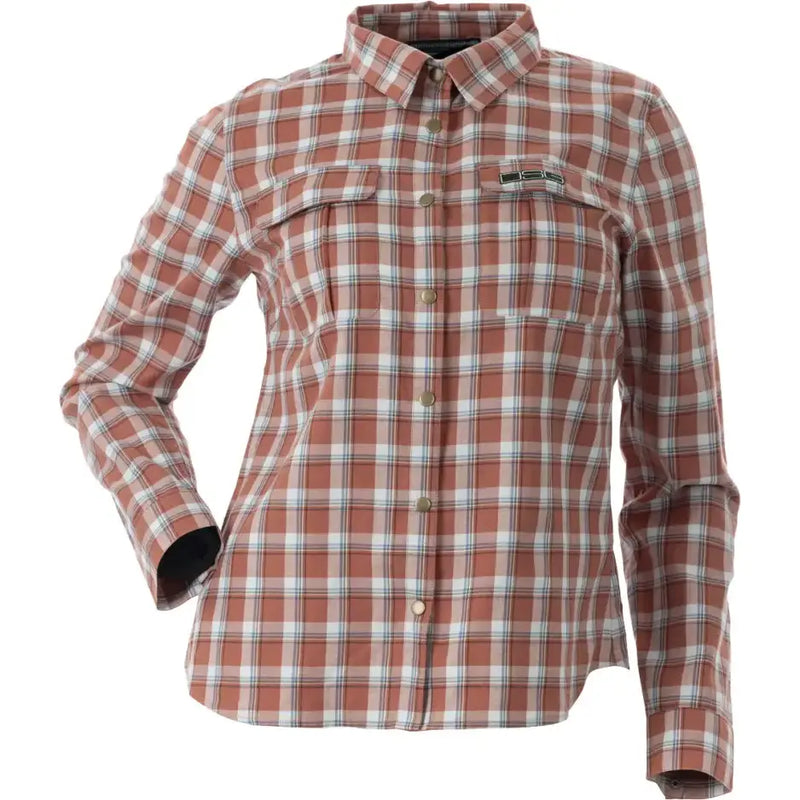 Plaid Button Down Terracotta Plaid Xs - DSG