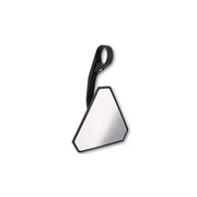 HIGHSIDER Tetra Bar End Mirror Long Stem Each Black for Powersports