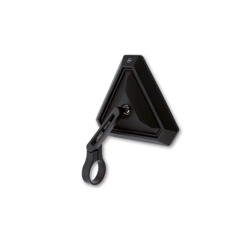 Tetra Bar End Mirror Short Each Satin Black 