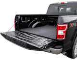 Black pickup truck bed with automat bar rubber for Legend Fleet trucks