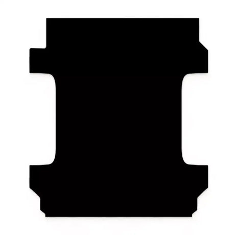 Black floor mat for Legend Fleet pickup truck with automat bar rubber design