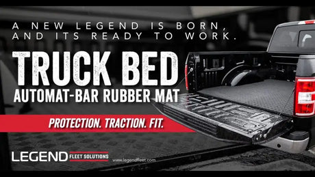 TG3-043-07 Legend Fleet Pickup Truck Bed Automat Bar Rubber, RV, Automotive, Powersports, off-road, marine, exterior, truck accessories, interior, truck bed, rv parts, Truck Bed Accessories, AVADA - Best Sellers, Must Haves