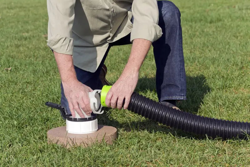 Thetford 17903 Titan 20 Feet Premium RV Sewer Hose Kit Bilingual , Black 