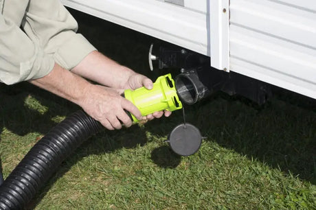 Thetford 17903 Titan 20 Feet Premium RV Sewer Hose Kit Bilingual , Black 