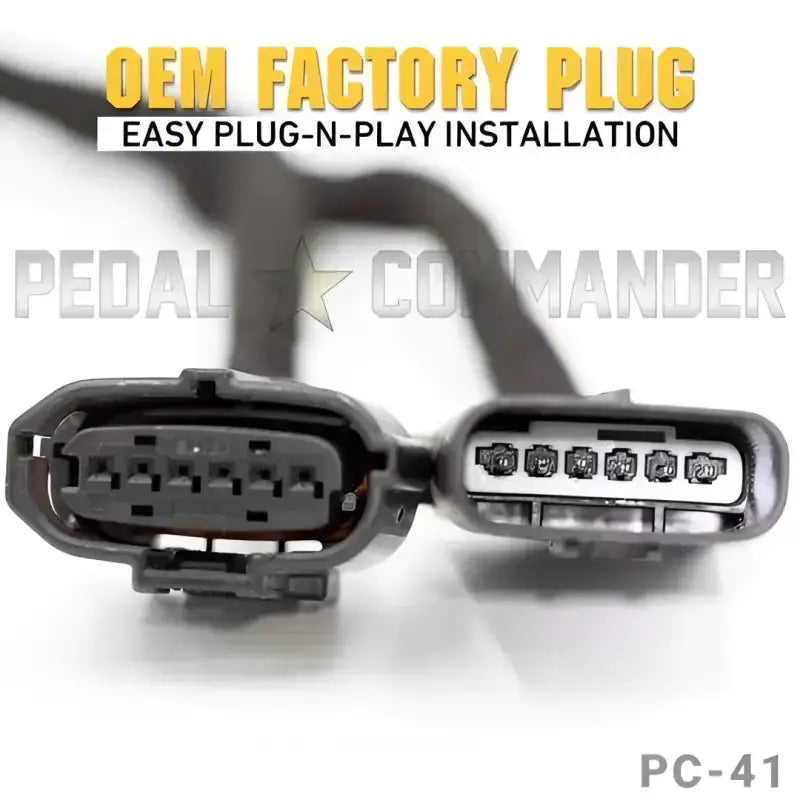 Electrical connector cable for Throttle Sensitivity Booster with adjustable sensitivity modes