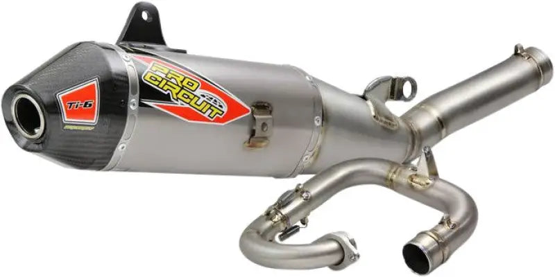 PRO CIRCUIT Ti 6 Ti System W/Carbon Cap Yz450f for Powersports