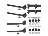 Car suspension parts showing TI92290PR Dorman Tie Rod for reliable steering performance