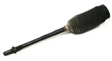 Black rubber bellows on metal rod for TI92290PR Dorman Tie Rod replacement