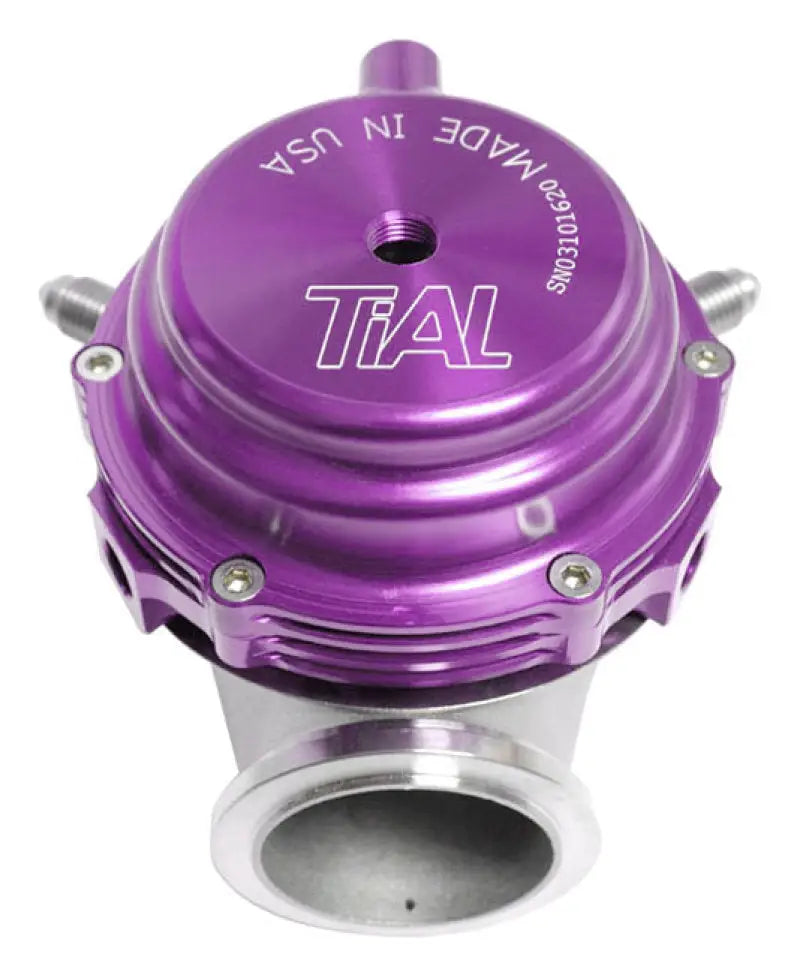 TiALSport MVR Wastegate 44mm (All Springs) w/V-Band Clamps - Purple - Truck & Automotive