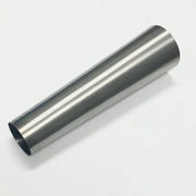 Brushed metal conical tube from Ticon Industries Megaphone Titanium Cone collection