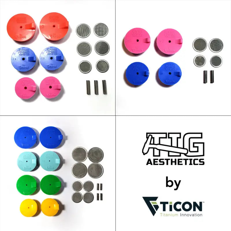Ticon Industries Complete Exhaust / Header / Manifold Purge Plug Kit - Truck & Automotive