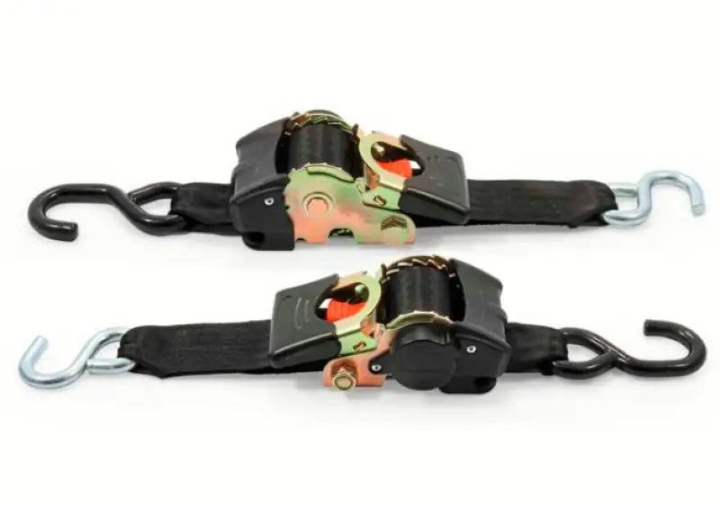 Tie Down Straps 2 In Width Retractable 6 Ft Dual Hooks(e/F)