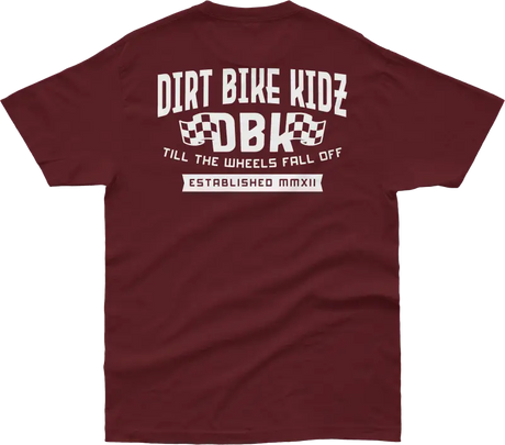 Till The End Tee Burgundy Xl - DBK