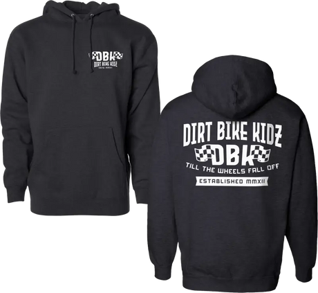 Till The End Hoodie Charcoal Sm - DBK
