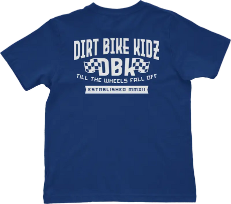 Till The End Youth Tee Royal Blue Ys - DBK