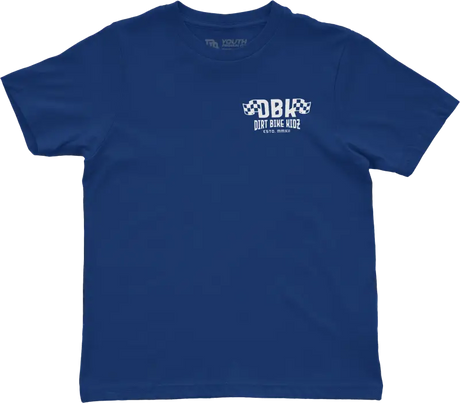 Till The End Youth Tee Royal Blue Ys - DBK