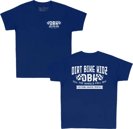 Till The End Youth Tee Royal Blue Ys - DBK