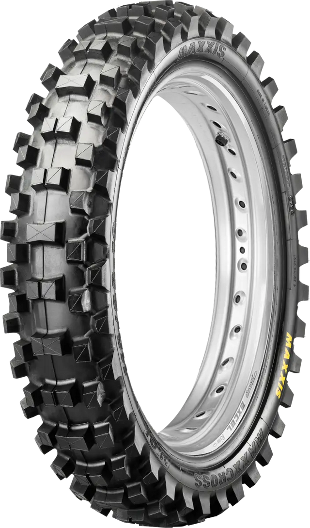 Knobby motocross tire Maxxcross MX Si Rear 110/90 19 for off-road riding