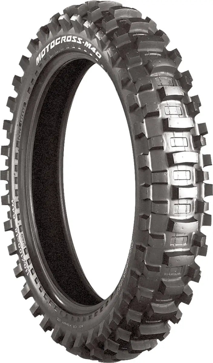 Tire Motocross M40 Front/Rear 2.50 10 33j Bias Tt - BRIDGESTONE