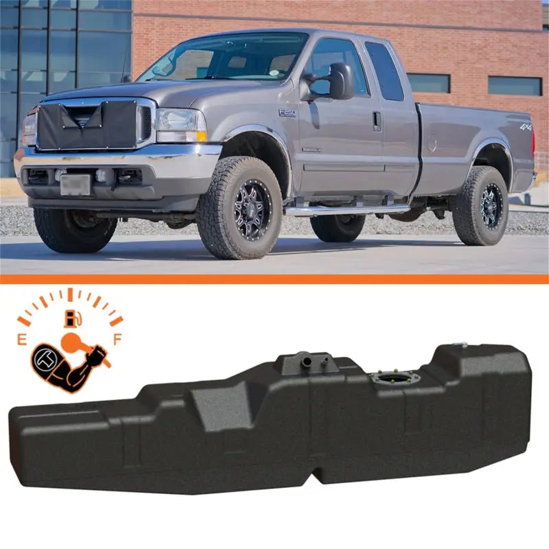 Titan Fuel Tanks 7020599 Titan Fuel Tanks 99-07 Ford F-250 60 Gal Extra HD Cross-Linked PE XXL Mid-Ship Tank- Crew/Ext Cab LB