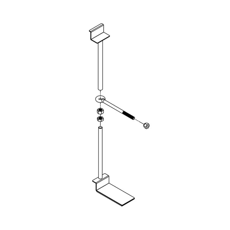 Titan Fuel Tanks 9901330 Titan Fuel Tanks Spare Tire Mount for Truck Beds (Includes Brackets and Hardward for Installation)