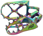 Titanium Foot Pegs Jet Fuel Yam - FLO MOTORSPORTS