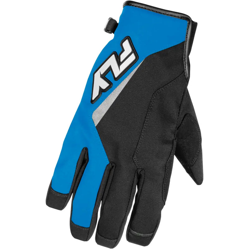 Title Gloves Blue/White Md