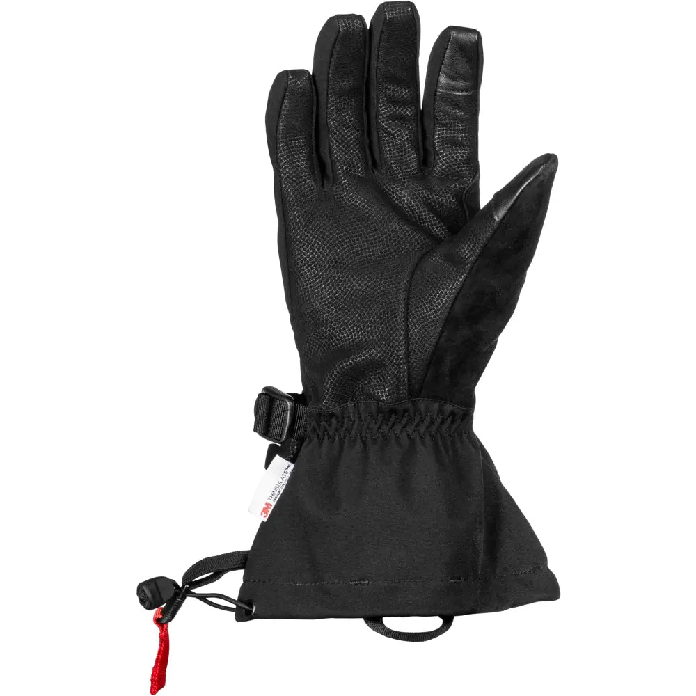 Title Heated Gauntlet Gloves Grey/Black/Red 4x
